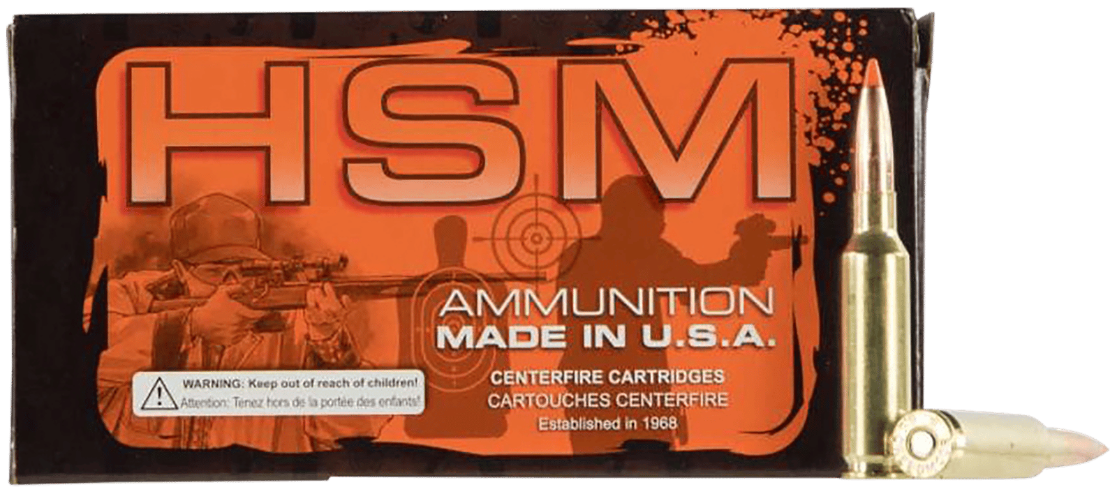 HSM  Tipping Point 2 Super Shock Tip 300 Win Mag 165 gr Hornady SST 20 Per Box/ 20 Case