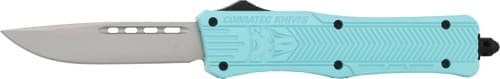 COBRATEC MEDIUM CTK1 OTF MINT BLUE 3" DROP POINT!