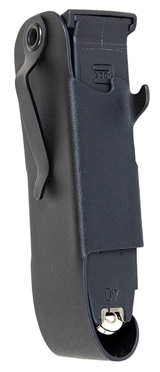 1791 Gunleather TACSNAG106R Snagmag  Single Black Leather Belt Clip Compatible w/Glock 19/23/32 Right Hand