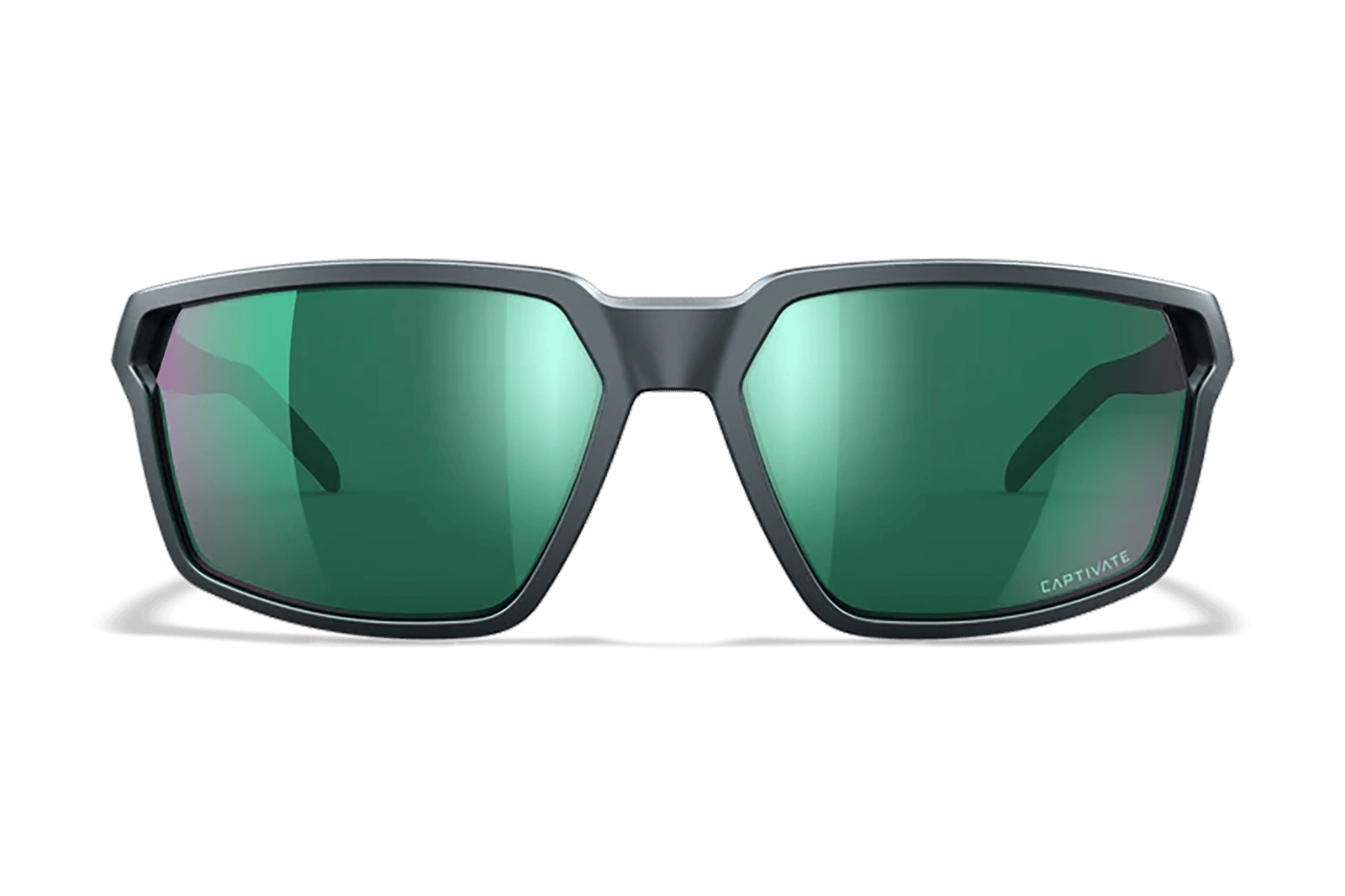 Wiley X AC6SRA07 Sierra  M/L Green Mirror Lens Polycarbonate Matte Graphite Frame