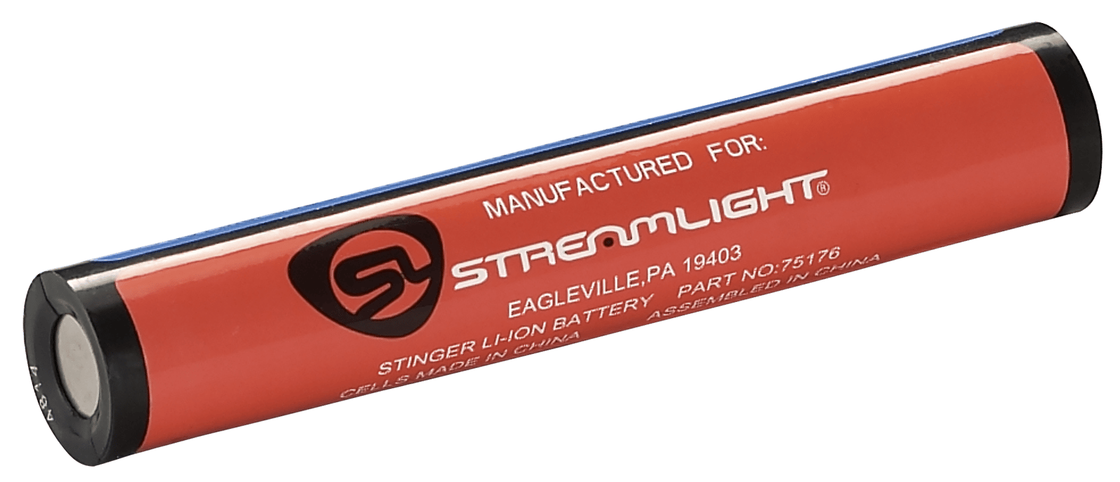 Streamlight 75176 Stinger Lithium Ion  Orange/Black 3.6V Fits Stinger (1) Single Pack