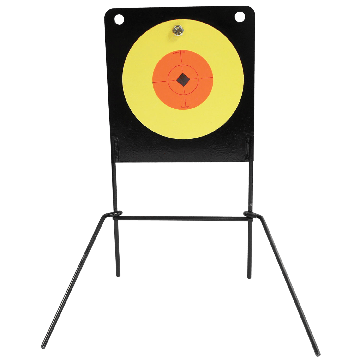 Birchwood Casey 47652 World of Targets Spoiler Alert Rimfire Pistol/Rifle Orange/Yellow AR400 Steel