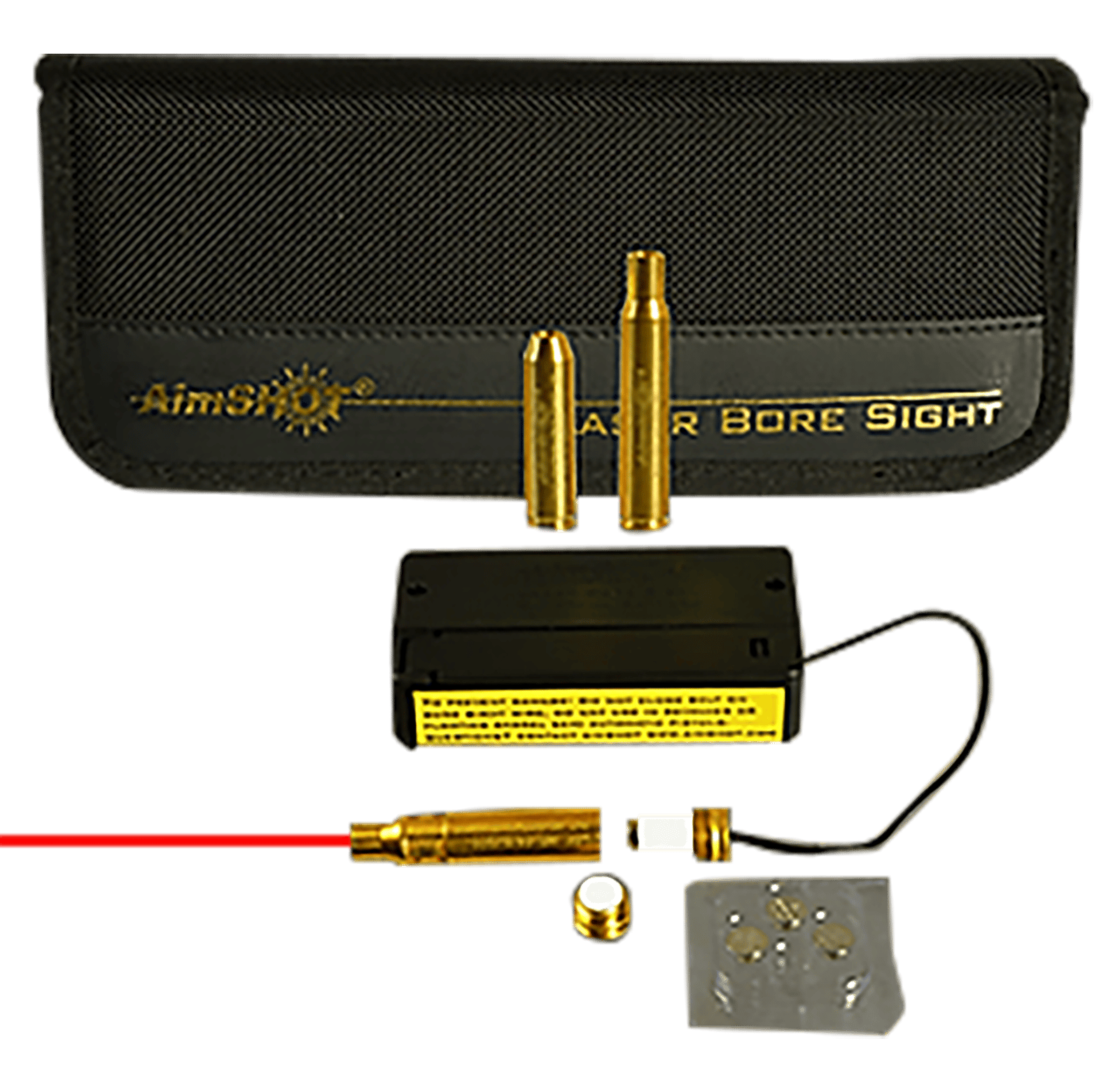 Aimshot MBSKIT1 Modular Rifle Boresighter BS223/AR243/AR3006 Brass