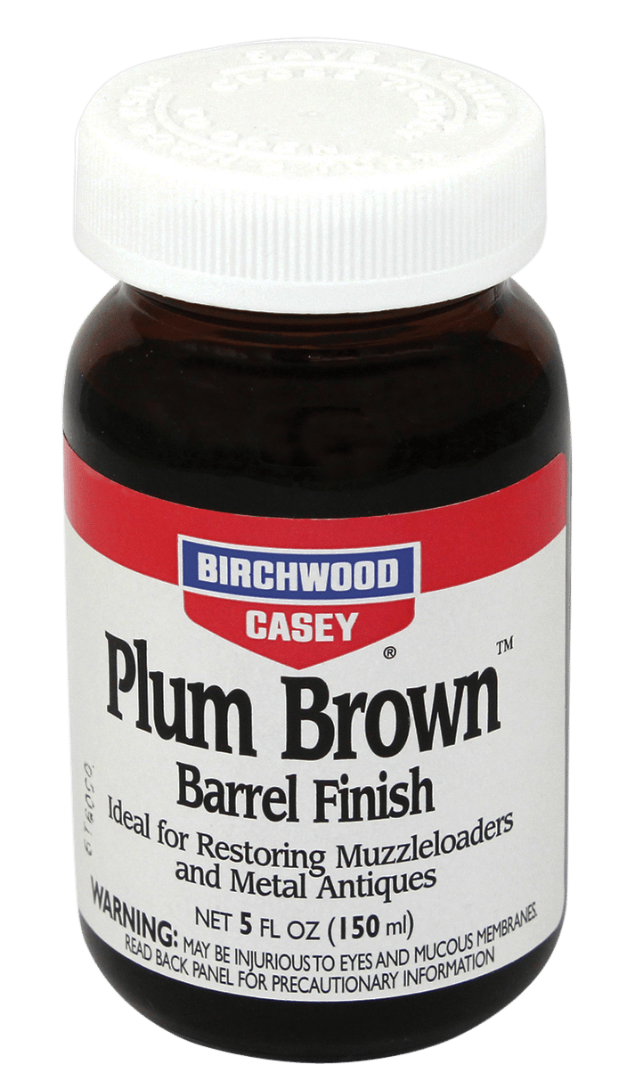 Birchwood Casey 14130 Plum Brown Barrel Finish 5 oz. Bottle