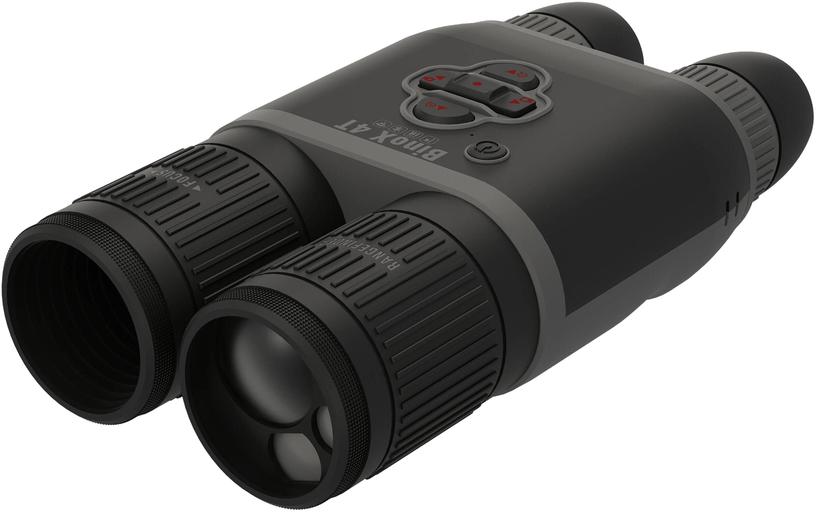 ATN TIBNBX4641L BinoX 4T Thermal Binocular Black 1-10x 19mm 4th Generation 640x480, 60Hz Resolution Features Rangefinder