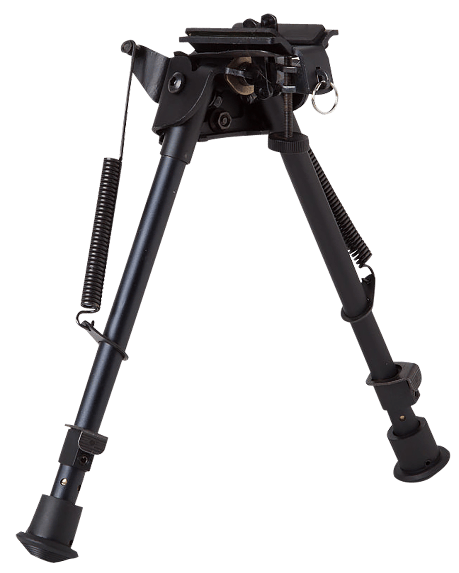 Firefield FF34024 Compact  Bipod 9-14" Black Aluminum Swivel Stud Attachment or Picatinny Rail (Adapter Included)