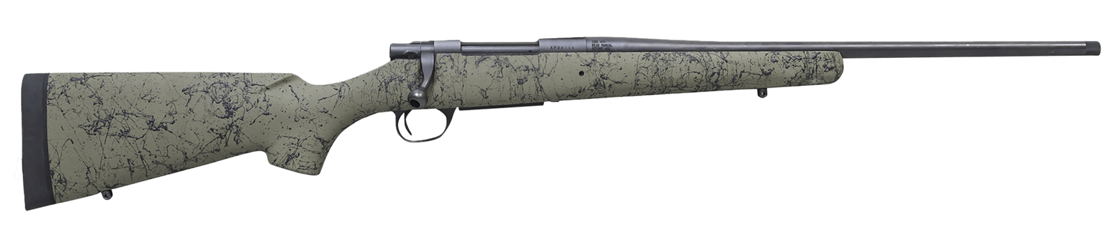 Howa HHSSL308ODG 1500 Superlite Gen2 Full Size 308 Win 3+1 20" Black Threaded Barrel, Matte Blue Steel  Drilled & Tapped Receiver, OD Green w/Black Webbing HS Precision Synthetic Stock, Right Hand