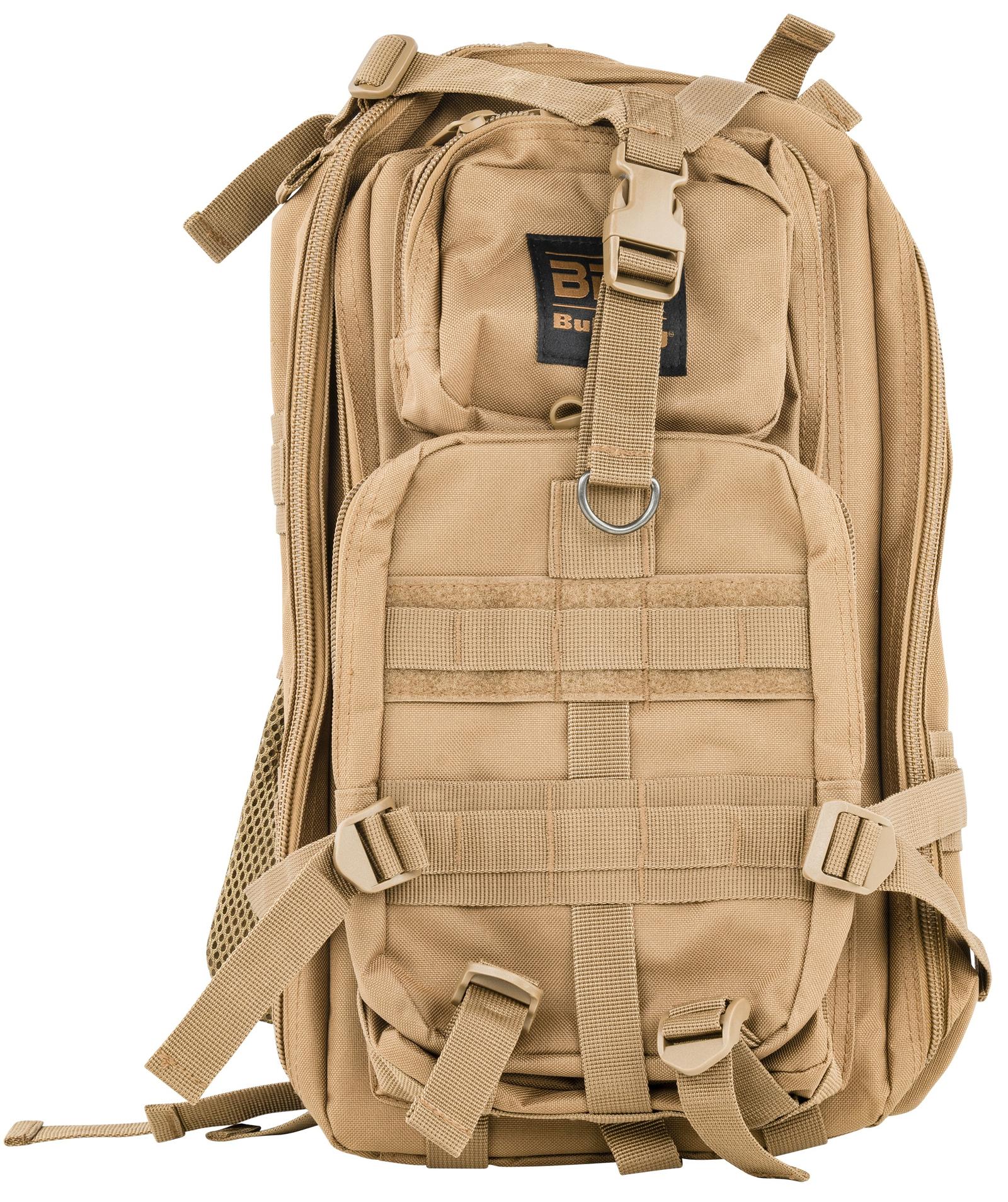 Bulldog BDT410T BDT Tactical Backpack Compact w/ Tan Finish
