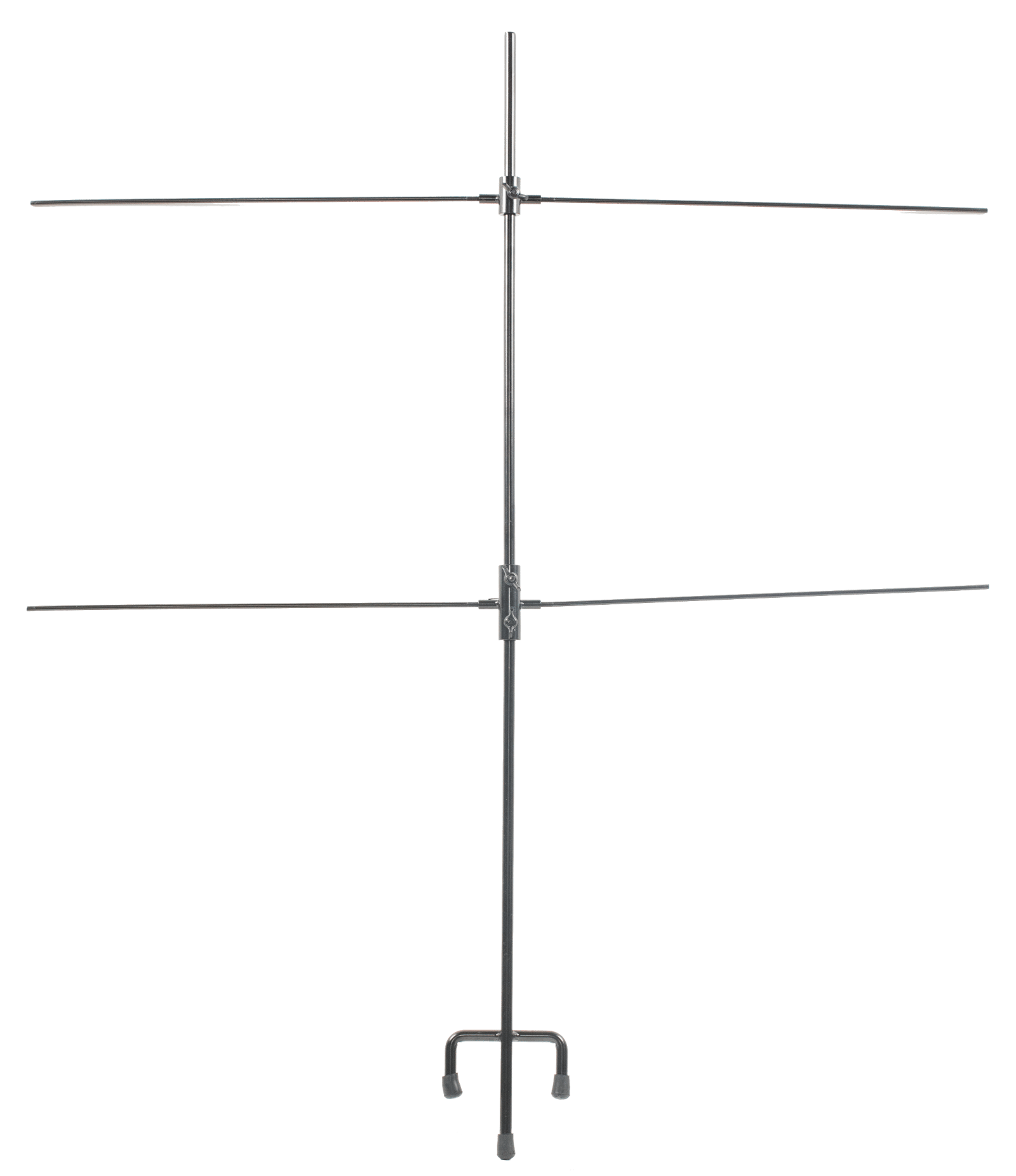 SME SMETGTST Double Paper Target Stand Black Steel Includes 8 Metal Clips
