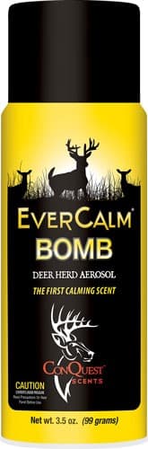 CONQUEST SCENTS DEER LURE EVER CALM BOMB AEROSOL 3.5FL OZ