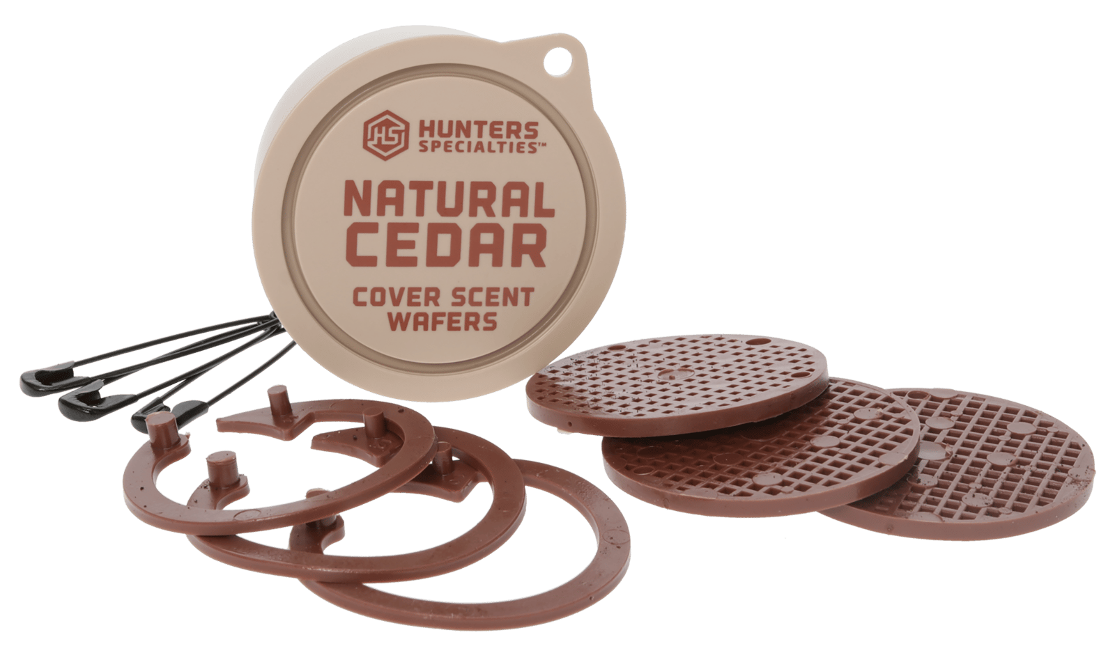 Hunters Specialties HS-01023 Scent Wafers  Cover Scent Natural Cedar Scent Wafer