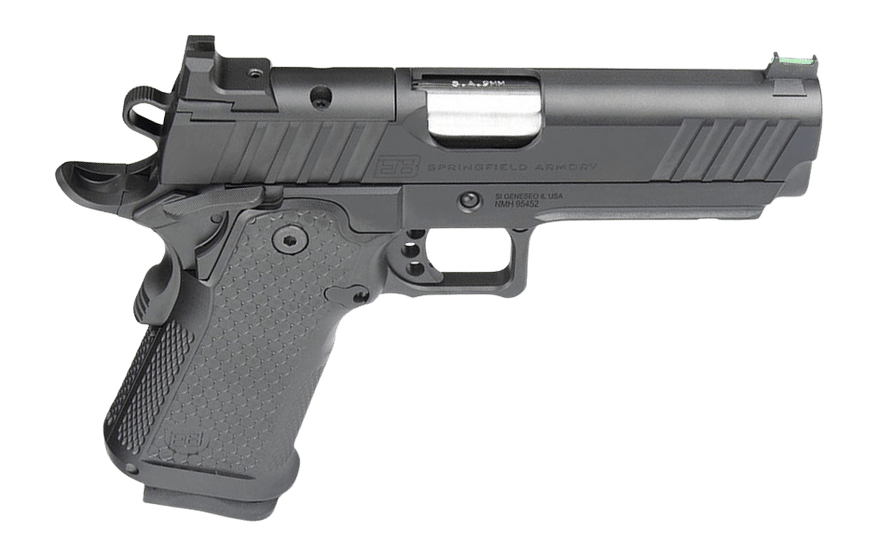 Ed Brown SPMETAL Fueled Prodigy  9mm Luger 20+1 4.25" Stainless Match Grade Bull Barrel, Black Gen4 Stainless Steel Optic Ready/Serrated Slide, Black Gen4 Steel Frame w/Beavertail, Anodized Aluminum G