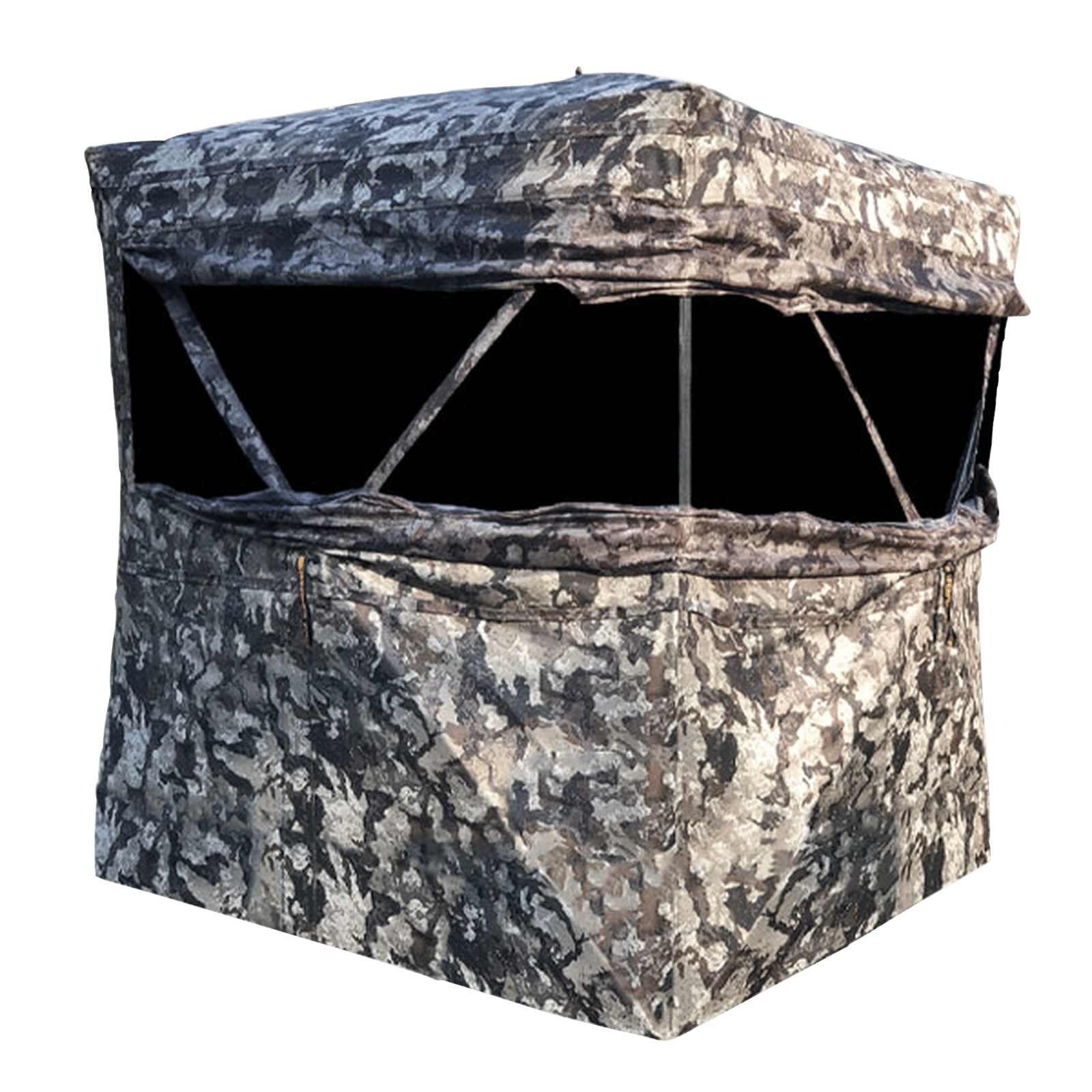 Muddy MUDINFBLND2 Ground Blind Infinity 2-Person Veil Camo 600D Polyester