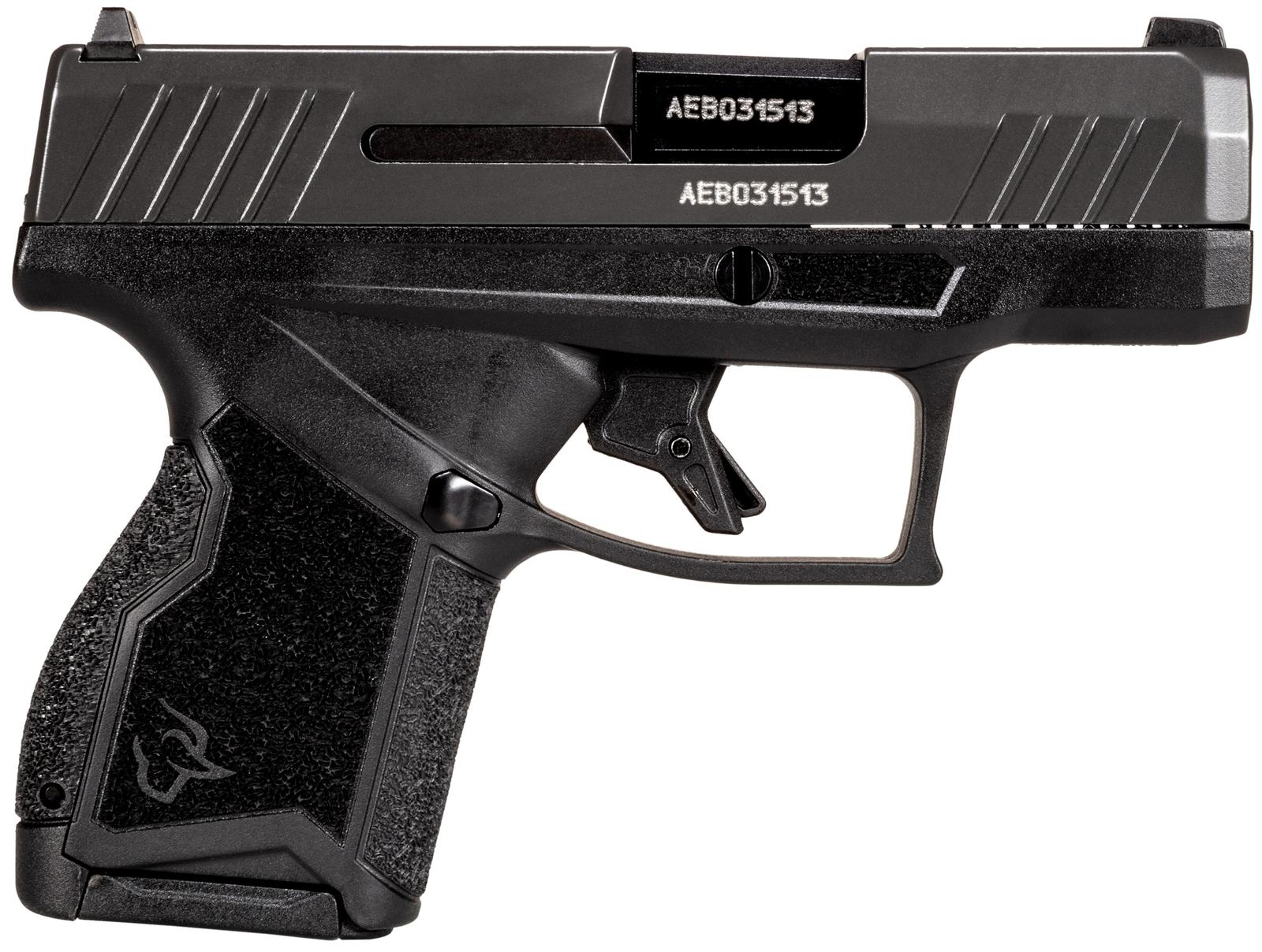 Taurus 1GX4M93GR GX4  Micro-Compact 9mm Luger 11+1/13+1 3.06" Black Steel Barrel/Gray Serrated Slide/ Gray Stainless Steel Frame/ Black Polymer w/Interchangeable Backstrap Grips Right Hand