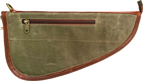 PALMETTO PISTOL CASE LARGE WOODLAND-WAXED CANVAS/BUFFALO