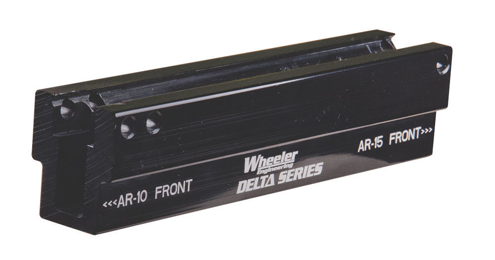 Wheeler 156888 Delta Series Upper Pic Rail Vise Block Black Aluminum Rifle AR-15/AR-10