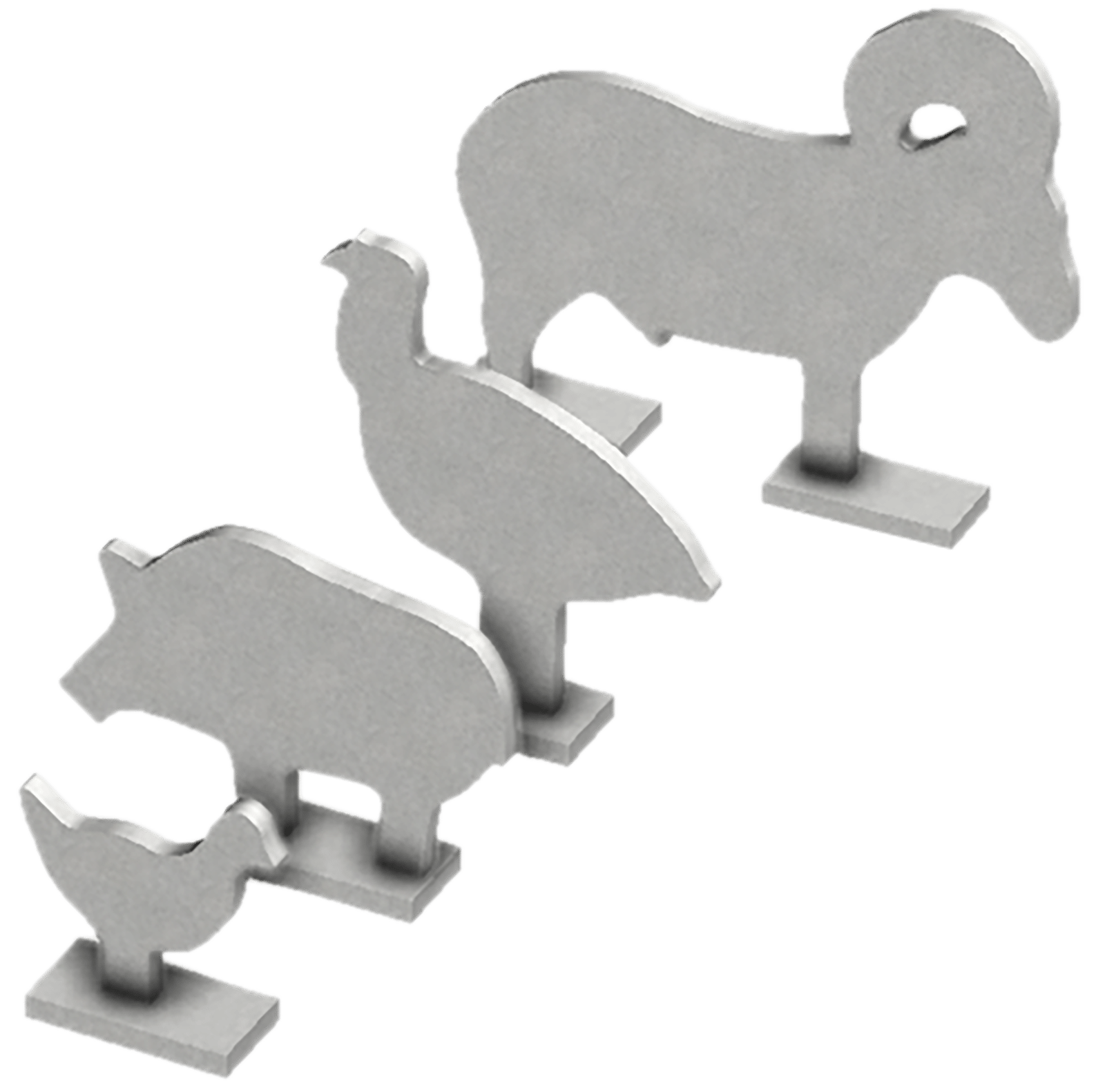 Birchwood Casey BC-47422 Silhouette Knock Over Targets