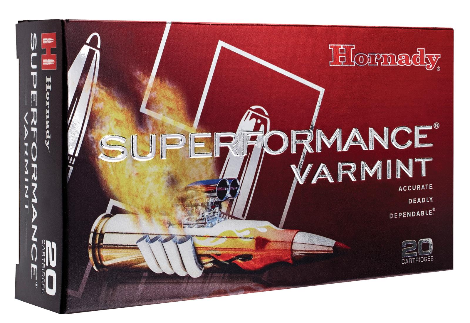 Hornady 83266 Superformance Varmint  223Rem 35gr Non Traditional eXpanding 20 Per Box/10 Case