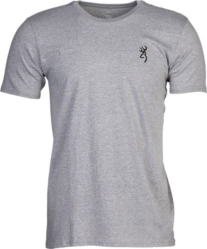 BROWNING SS T-SHIRT HUNT TOUGH HEATHER GRAY XXLARGE