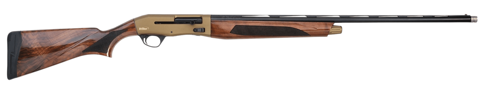 TriStar 24270 Viper G2 Pro Premium Select  28 Gauge Semi-Auto 2.75" 5+1 28" Vent Rib Barrel Forend Receiver Bronze Cerakote Receiver Semi-Gross Turkish Walnut Stock
