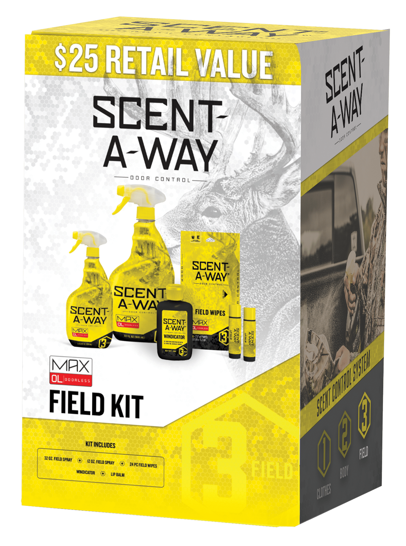 Scent-A-Way 100098 Max Field Kit Odor Eliminator Odorless Scent
