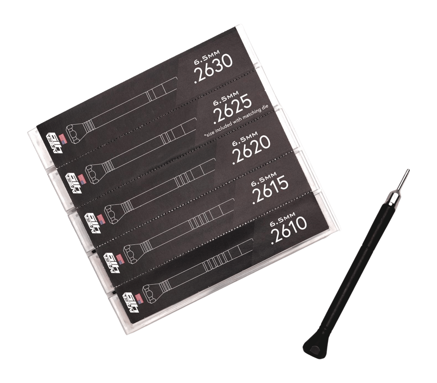 AREA 419 419-MANDRELS-65MM MANDREL SIZING KIT 6.5