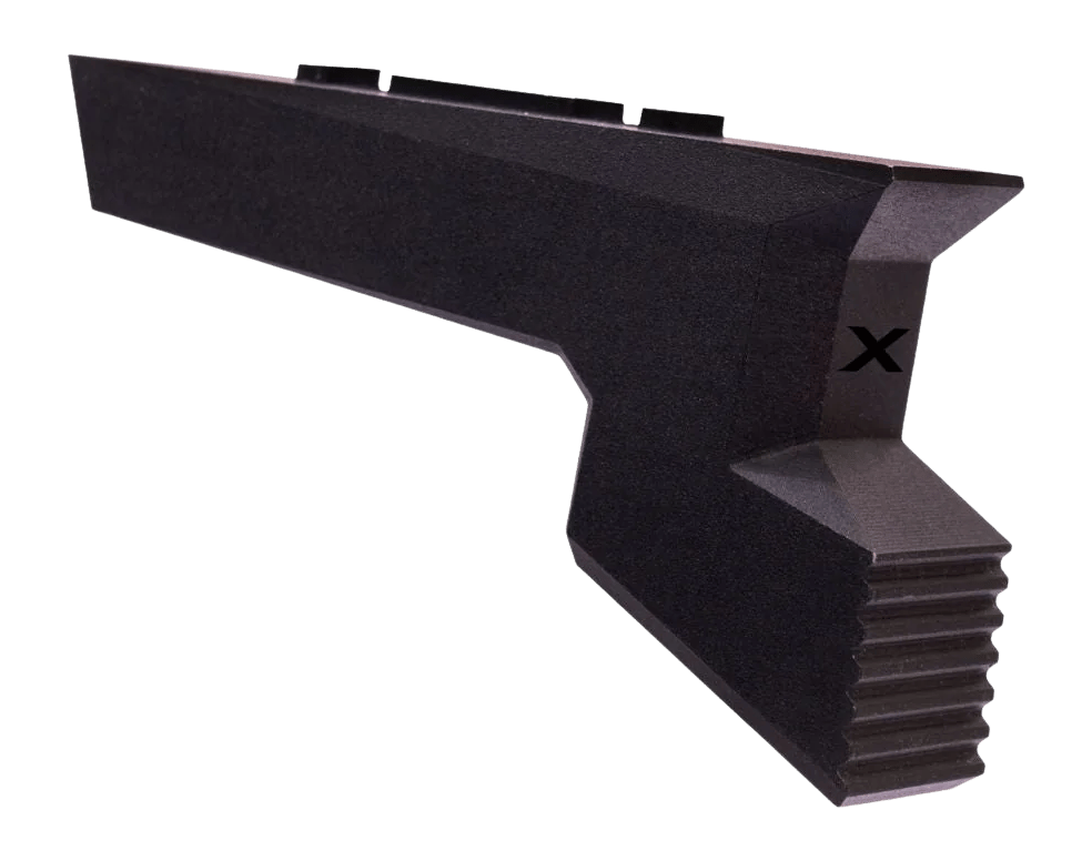 Woox SH.BRR001.01  Barricade Stop Black Anodized Aluminum
