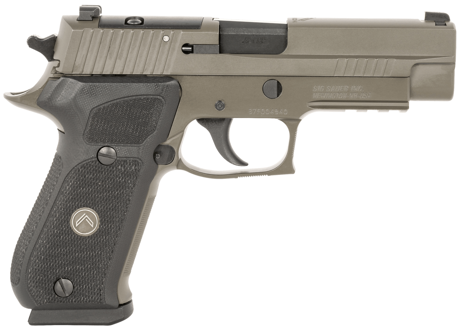 Sig Sauer 220R45LEGIONR2 P220 Full Size Legion 45 ACP 8+1 4.40", Legion Gray Elite Cerakote, Picatinny Rail Frame, Romeo 1 Cut Slide, Black G10 Grip, X-Ray Sights