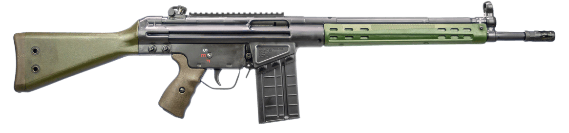 PTR 113 GIRK  *Reconditioned 308 Win,7.62x51mm NATO 16" 20+1, Black Parkerized Reciever with Scope Mount, Green Synthetic Furniture (Stock May Be Blemished)
