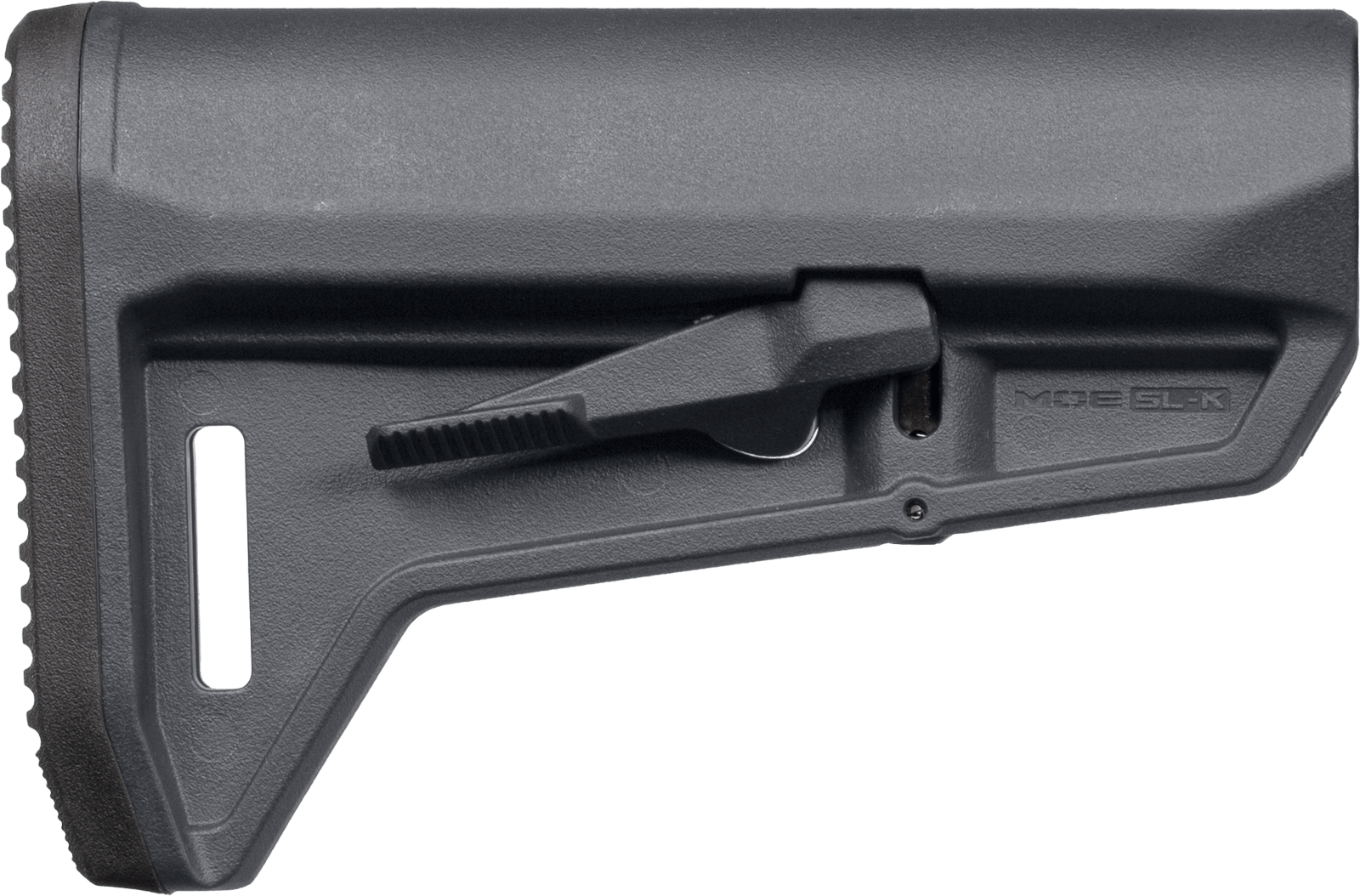 Magpul MAG626-GRY MOE SL-K Carbine Stock Stealth Gray Synthetic for AR-15, M16, M4 with Mil-Spec Tube (Tube Not Included)