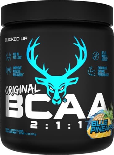 BUCKED UP POST-WORKOUT ORIGINL BCAA BLUE PINEAPPLE 30SERVINGS