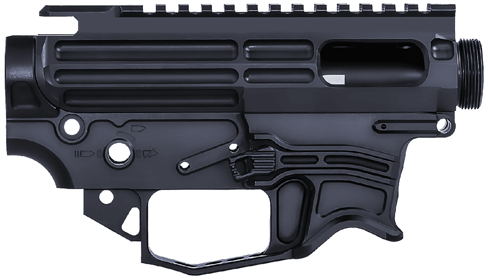 Battle Arms Development XIPHOS-SET Xiphos Lower Receiver 9mm Luger Aluminum Black Anodized for Glock