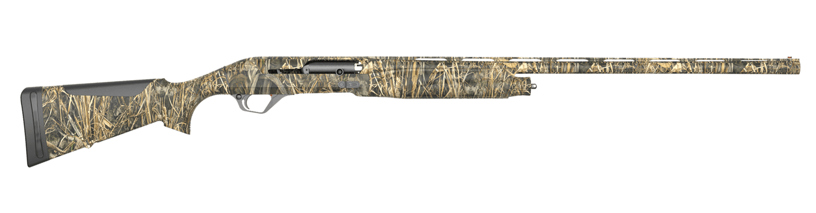 Retay USA BACEMX728 Ace  Full Size 20 Gauge Semi-Auto 3" 3+1 28" Realtree Max-7 Vent Rib Barrel & Drilled & Tapped Steel Receiver, Adj Shim Realtree Max-7 Synthetic Stock, Ambidextrous