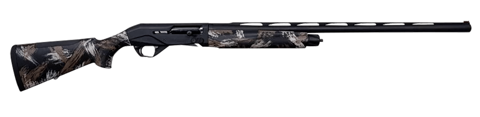 Weatherby XMM1228MAG Sorix  Full Size 12 Gauge Semi-Auto 3" 2+1 28" Black Cerakote Vent Rib Barrel & Drilled & Tapped Steel Receiver, Midnight Marsh Synthetic Stock w/Adj Shim, Ambidextrous