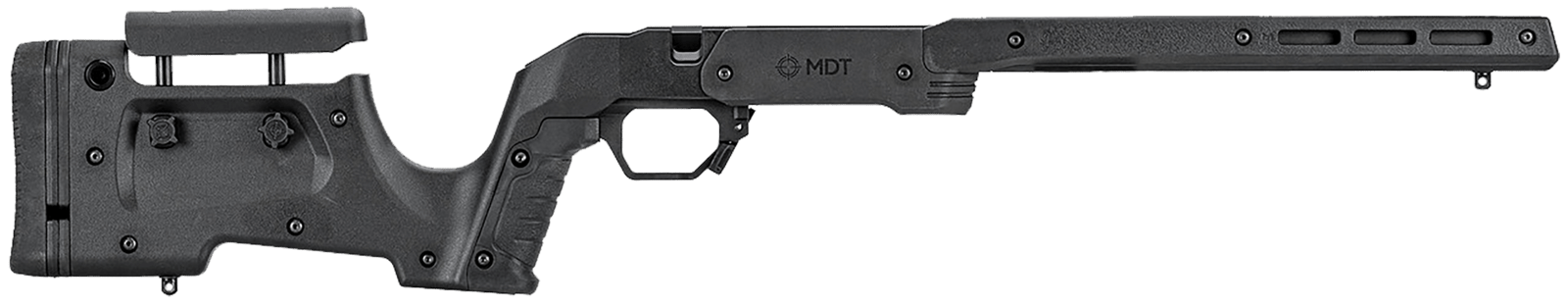 Mdt Sporting Goods Inc 105345BLK XRS Chassis System Black Ruger American/ Short Action 32.25"