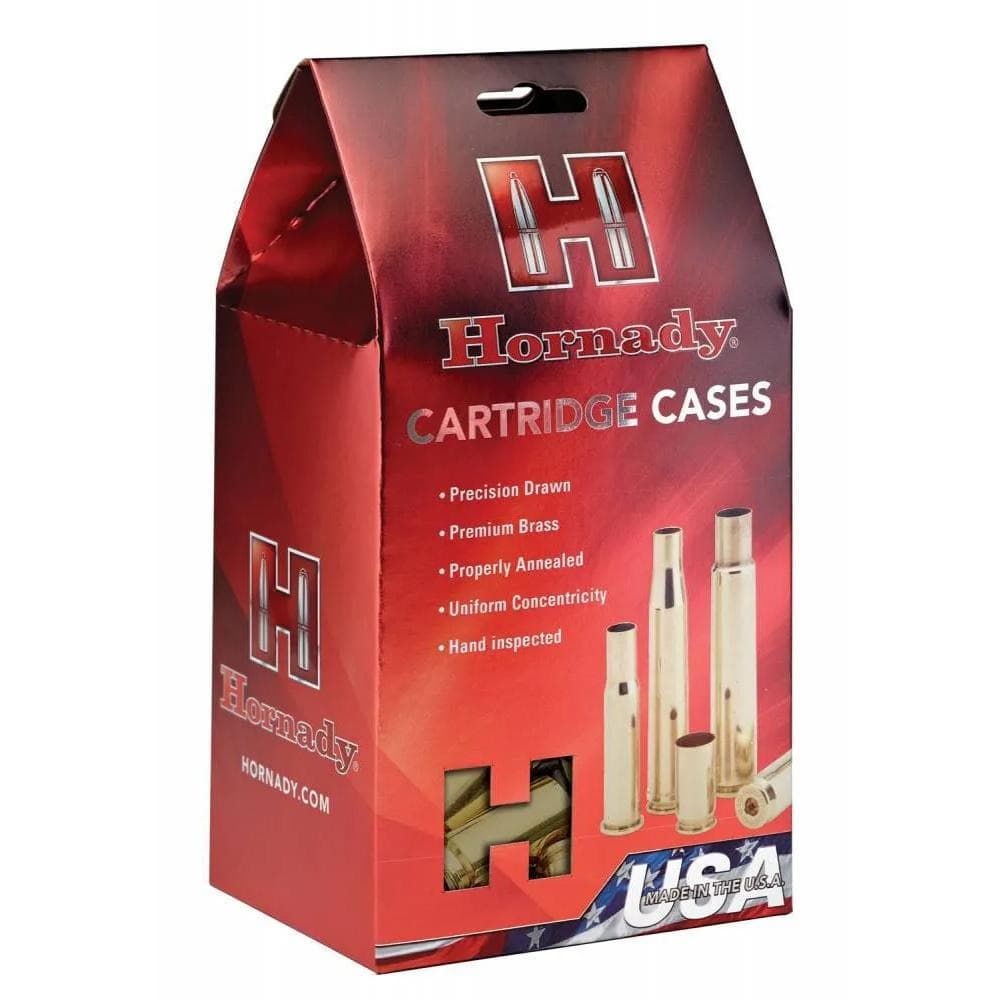 Hornady Unprimed Brass Handgun Cartridge Cases .38 Super Comp 200/ct