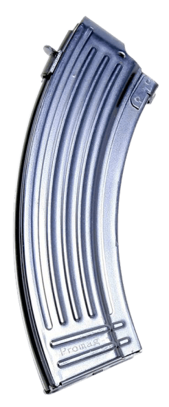 ProMag AKS30 Standard  30rd 7.62x39mm Fits Kalashnikov AK-47 Blued Steel