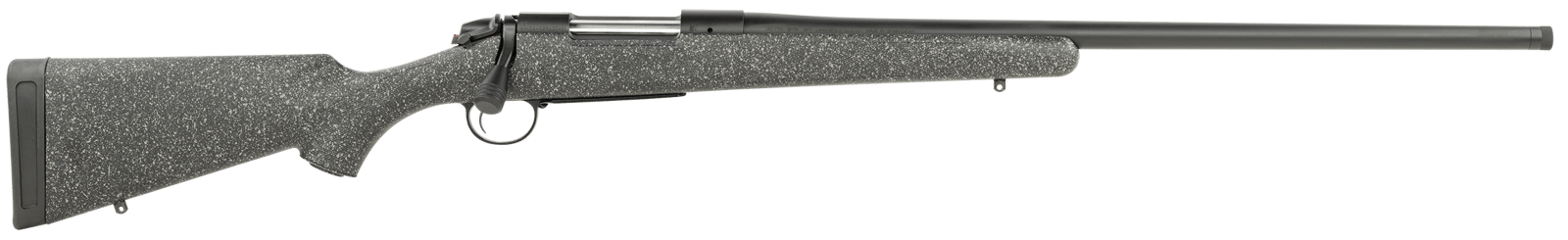 Bergara Rifles B14LM508C B-14 Ridge 300 PRC 2+1 24" Graphite Black Cerakote Barrel, Graphite Black Cerakote Steel Receiver, Gray Speckled Black Fixed American Style Stock, Right Hand