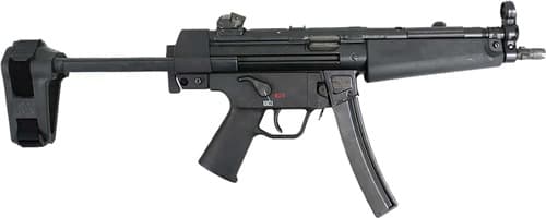 HK SP5 PISTOL 9MM 8" BBL 2-10RD SBT HKPDW BRACE BLACK