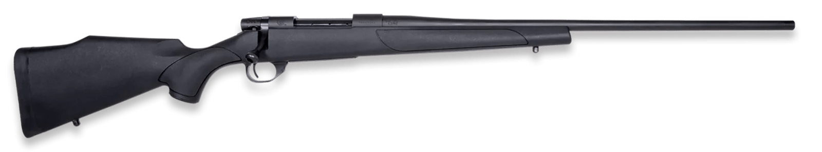 Weatherby VTX65CMR16T Vanguard Obsidian 6.5 Creedmoor 4+1 16" Blued Threaded Barrel, Blued Stainless Steel Drilled & Tapped Receiver, Black Monte Carlo Synthetic Stock