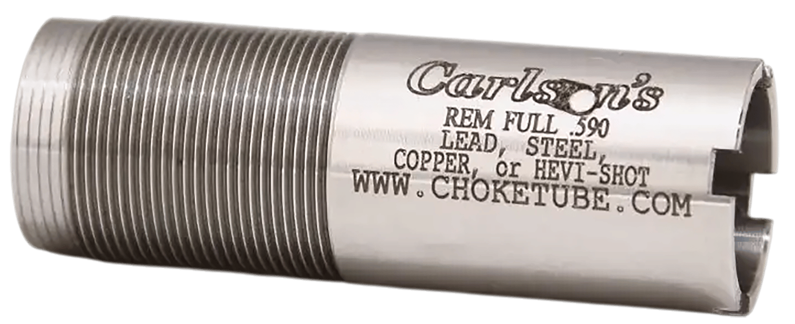 Carlson's Choke Tubes 51204   Remington 20 Gauge Full Flush Stainless Steel