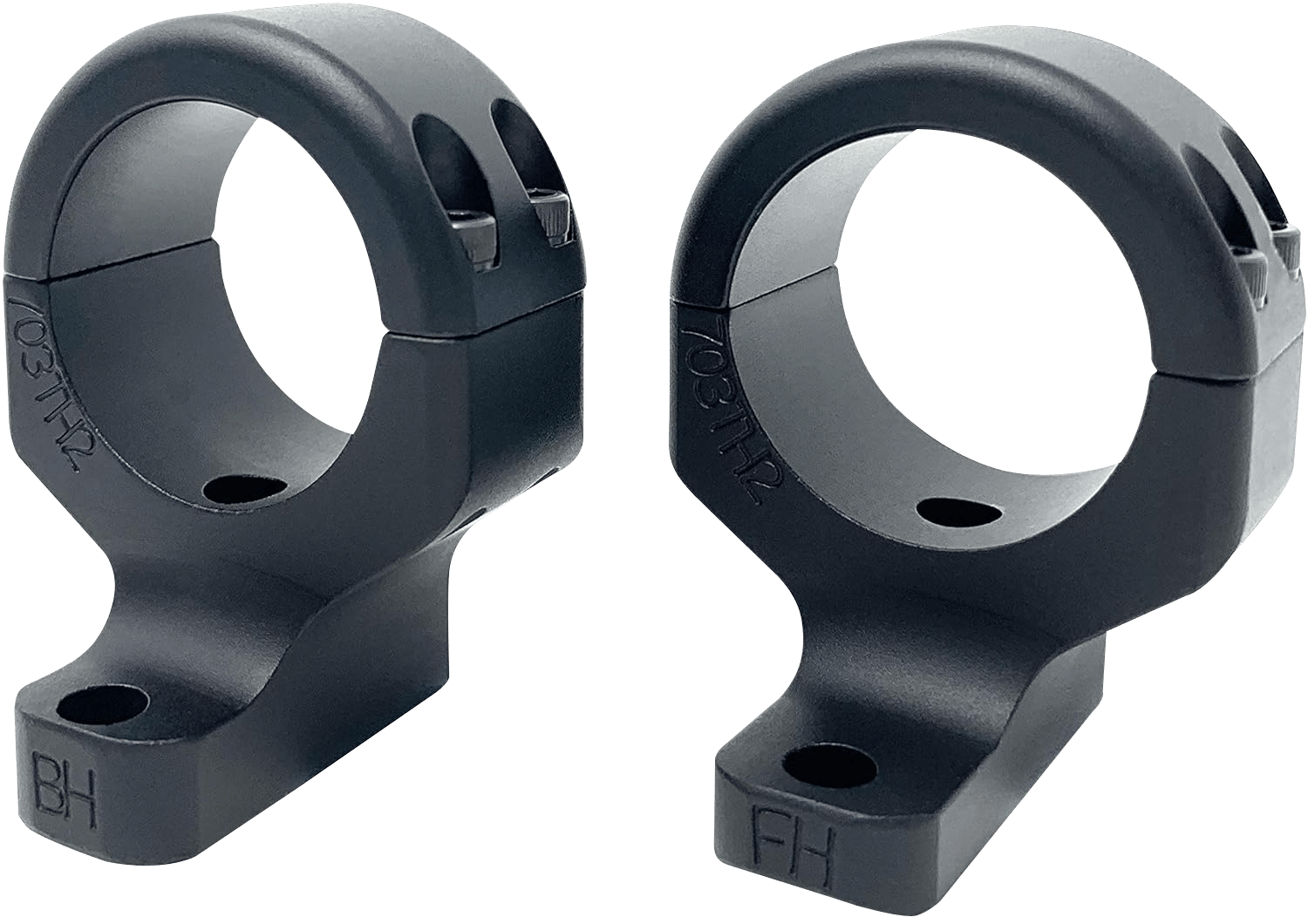 DNZ 703TH2 Game Reaper 2 Scope Mount/Ring Combo Matte Black 30mm Howa