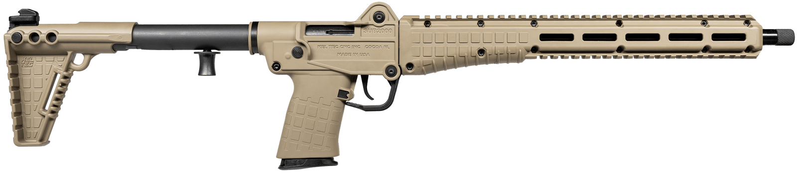 Kel-Tec SUB2K57TAN SUB2000 Gen3 5.7x28mm 20rd 16.15" Tan Polymer Stock