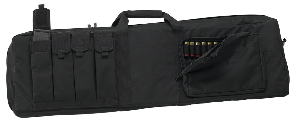 US PeaceKeeper P30043 Tactical Combination Case  Black 600D Polyester Rifle/Shotgun