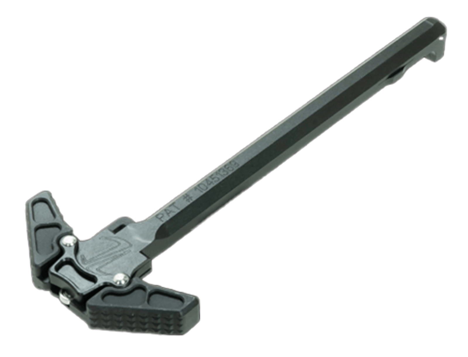 Timber Creek Outdoors GCHBL Greyman Charging Handle Black Billet Aluminum Ambidextrous Hand
