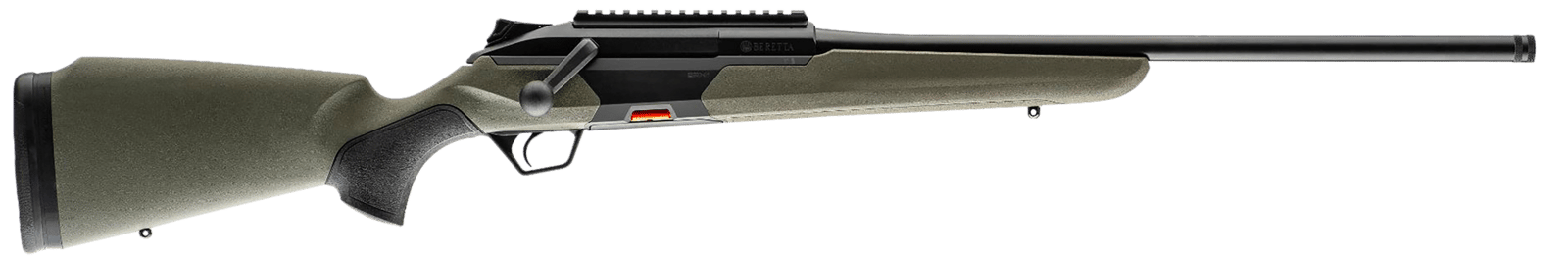 Beretta USA JBRX1GN315 BRX1  243 Win 5+1 20" Black Steel Threaded Barrel, Black Picatinny Rail Receiver, Negative Comb w/Adj LOP Green Synthetic Stock, Ambidextrous
