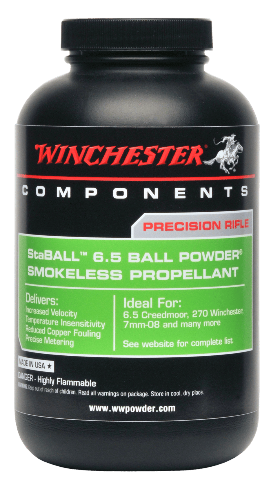 Winchester Powder STABALL1 Rifle Powder 1LB