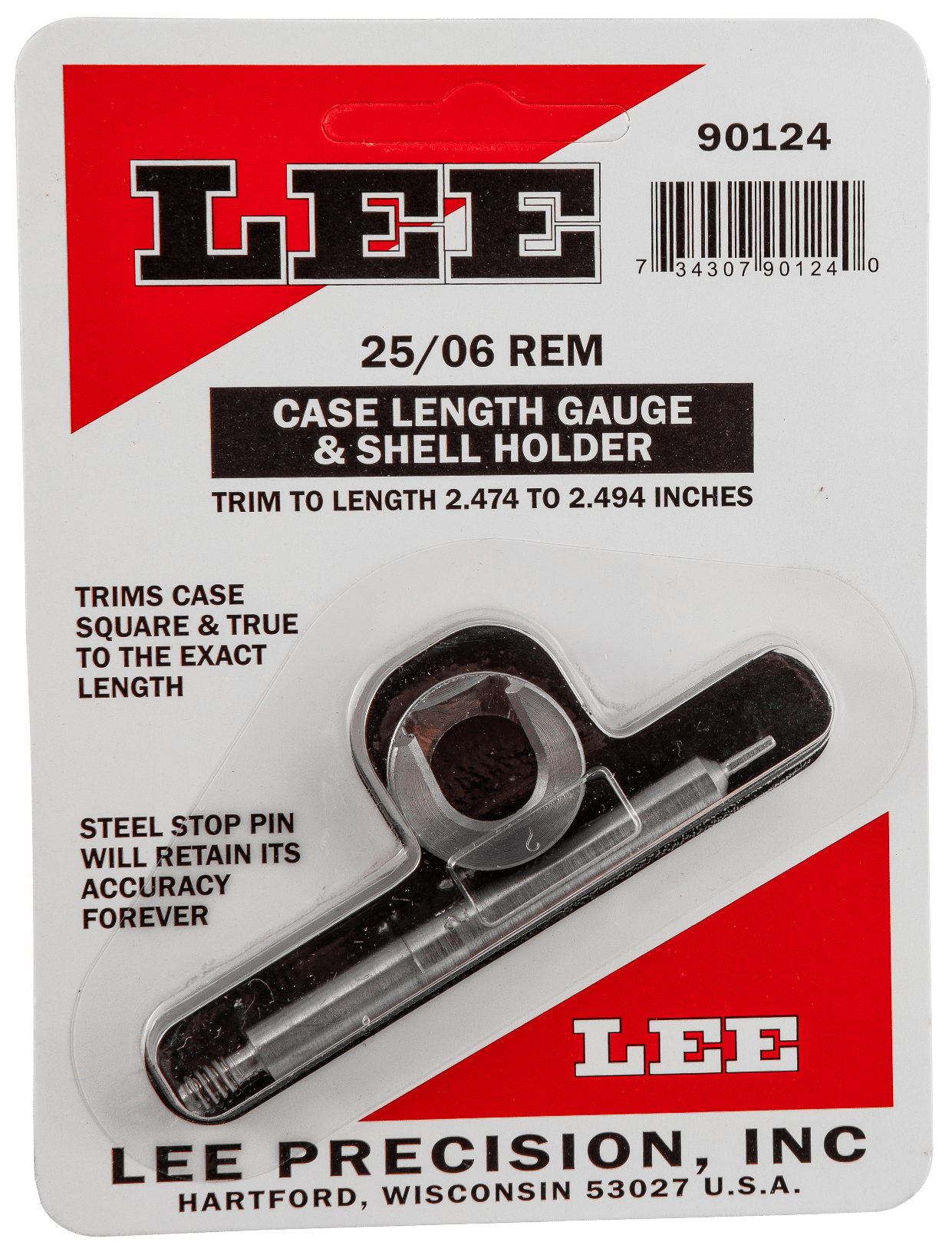 Lee Precision 90124 Case Length Gauge  25-06 Rem
