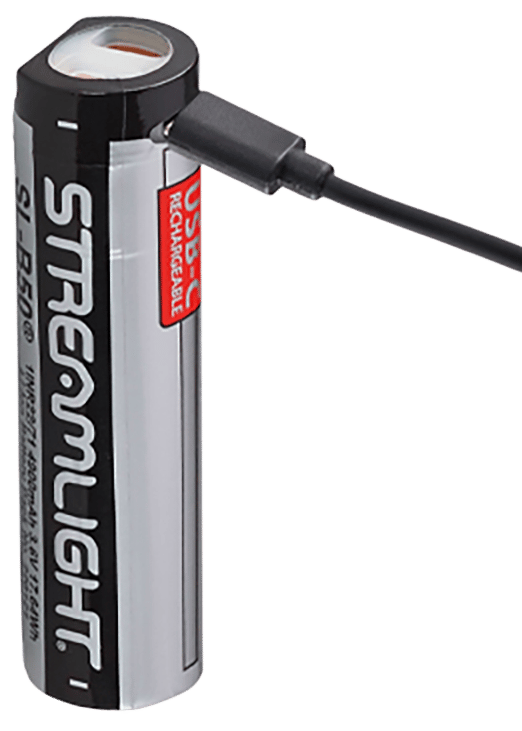 Streamlight 22112 SL-B50  Silver/Black 3.6 Volts 4,900 mAh (2) Single Pack