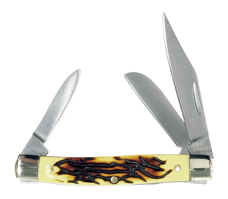 RUKO RUK0063-CS    440A 2-3/4"DEER HORN FOLDING CS